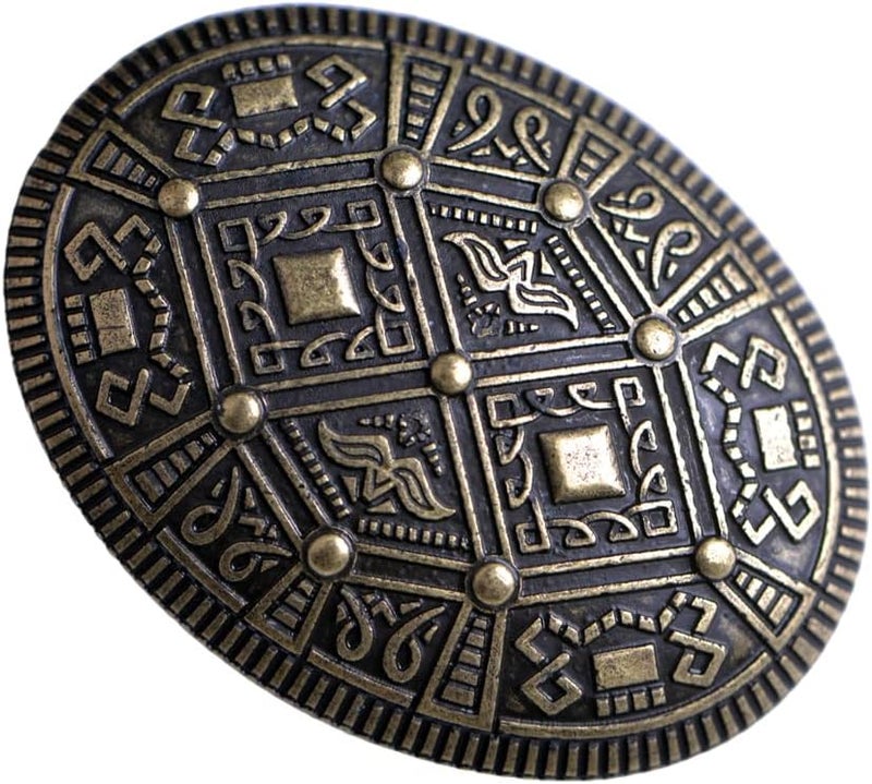LANGHONG Norse Viking Brooch For Men Turtle Brooch Talisman Jewelry, Gift For Men - Image 1